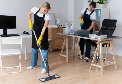 Nettoyage de bureau professionnel à Saint-Martin-de-Bossenay