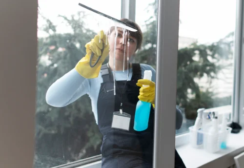 Nettoyage de vitres intérieures et extérieures à Saint-Martin-de-Bossenay
